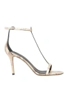 Isabel Marant Woman Sandals Beige Size 6.5 Calfskin In Beige