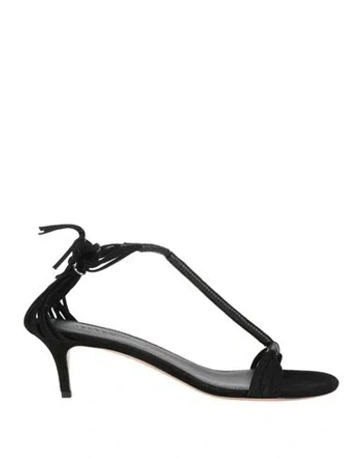 Isabel Marant Woman Sandals Black Size 5 Leather