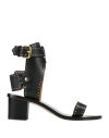 Isabel Marant Jaeryn Studded Leather Sandals In Black