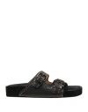 Isabel Marant Lennyo Slides In Black