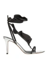 Isabel Marant Woman Sandals Black Size 8 Lambskin In Black