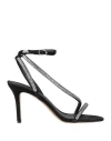 Isabel Marant Woman Sandals Black Size 8 Leather In Black