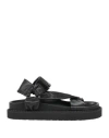 Isabel Marant Woman Sandals Black Size 8 Leather