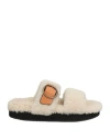 Isabel Marant Woman Sandals Ivory Size 5.5 Leather
