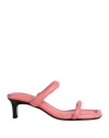 ISABEL MARANT ISABEL MARANT WOMAN SANDALS PINK SIZE 8 LEATHER