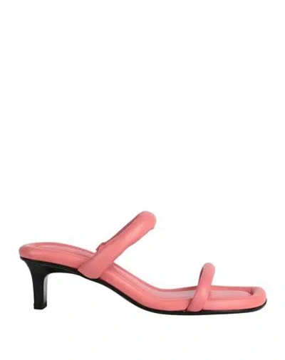 Isabel Marant Woman Sandals Pink Size 8 Leather