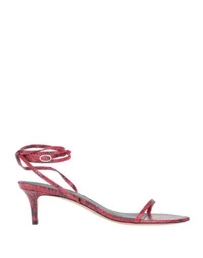 Isabel Marant Sandals In Red