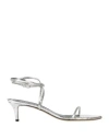 Isabel Marant Aridee Heel Sandals In Silver