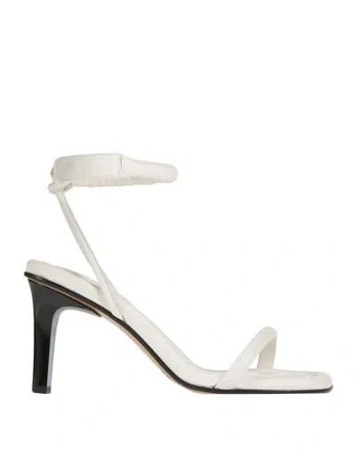 Isabel Marant Woman Sandals White Size 8 Leather