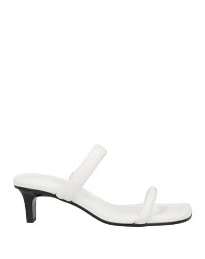 Isabel Marant Woman Sandals White Size 8 Leather