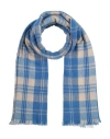 Isabel Marant Woman Scarf Azure Size - Wool, Cashmere In Blue