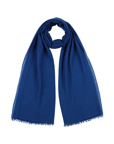 Isabel Marant Woman Scarf Blue Size - Cashmere