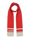 Isabel Marant Woman Scarf Red Size - Cotton, Viscose, Wool, Polyester