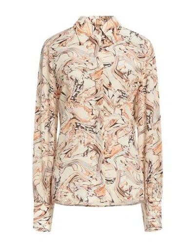 Isabel Marant Woman Shirt Beige Size 8 Silk