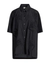 Isabel Marant Woman Shirt Black Size 8 Modal, Polyamide In Black