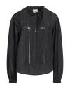 Isabel Marant Woman Shirt Black Size 8 Silk, Cotton