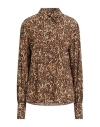 Isabel Marant 'teysa Silk Leopard Print In Brown