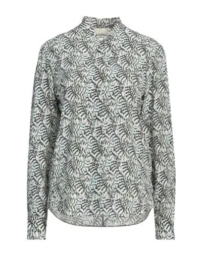 Isabel Marant Woman Shirt Ivory Size 4 Silk, Elastane In White