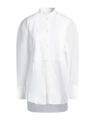 Isabel Marant Woman Shirt White Size 10 Cotton
