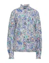 Isabel Marant Printed Long-sleeved Cover-up In Multi