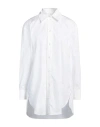 Isabel Marant Woman Shirt White Size 6 Cotton In White