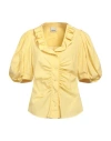 Isabel Marant Solid Colour Shirts In Yellow