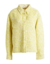 Isabel Marant Woman Shirt Yellow Size 6 Cotton, Viscose