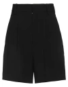 Isabel Marant Woman Shorts & Bermuda Shorts Black Size 4 Triacetate, Polyester In Black