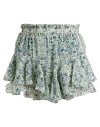 Isabel Marant Woman Shorts & Bermuda Shorts Light Green Size 2 Silk, Lurex In Green