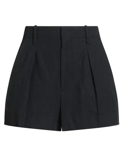 Isabel Marant Woman Shorts & Bermuda Shorts Midnight Blue Size 4 Viscose, Cotton