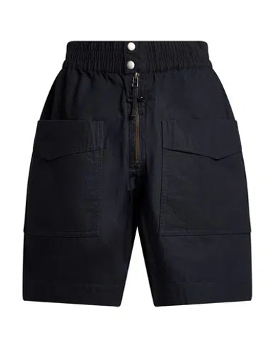 ISABEL MARANT ISABEL MARANT WOMAN SHORTS & BERMUDA SHORTS NAVY SIZE XS COTTON
