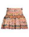 Isabel Marant Printed Hot Shorts In Orange