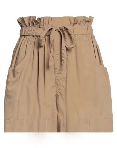 Isabel Marant Woman Shorts & Bermuda Shorts Sage Green Size 6 Modal, Polyamide