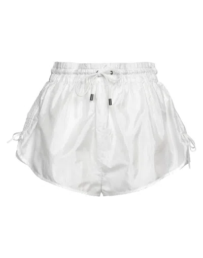 Isabel Marant Woman Shorts & Bermuda Shorts White Size 8 Polyamide, Silk, Cotton