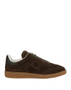 Isabel Marant Woman Sneakers Dark Brown Size 6.5 Leather