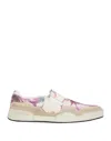 Isabel Marant Floral Pattern Low-top Loafers In Ivory