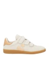 Isabel Marant Woman Sneakers Light Grey Size 11 Cow Leather