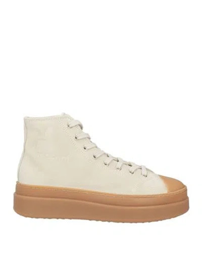 Isabel Marant Woman Sneakers Light Grey Size 8 Leather