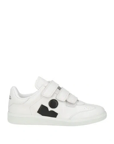 Isabel Marant Woman Sneakers White Size 4 Cow Leather