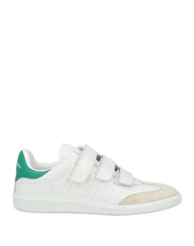 Isabel Marant Woman Sneakers White Size 5.5 Leather