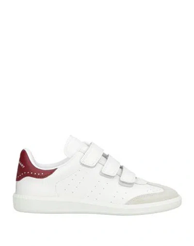 Isabel Marant Woman Sneakers White Size 6.5 Leather