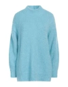 Isabel Marant Idol Mohair Blend Knit Sweater In Blue