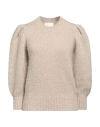 Isabel Marant Woman Sweater Beige Size 4 Mohair Wool, Polyamide