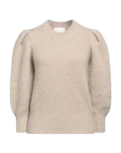 Isabel Marant Woman Sweater Beige Size 12 Mohair Wool, Polyamide In Beige