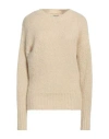 Isabel Marant Woman Sweater Beige Size 8 Mohair Wool, Polyamide
