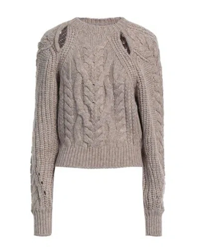 Isabel Marant Woman Sweater Beige Size 8 Wool, Acrylic, Polyamide