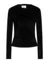 Isabel Marant Panila Velour-knit Sweater In Black