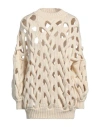 Isabel Marant Woman Sweater Ivory Size 0 Merino Wool, Polyamide In White