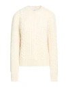 Isabel Marant Woman Sweater Ivory Size 10 Virgin Wool In White