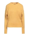 Isabel Marant Woman Sweater Yellow Size 10 Mohair Wool, Polyamide